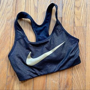 Nike sparkle sports bra S
